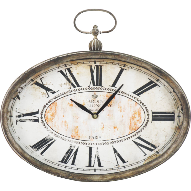Metal Analog Wall Clock