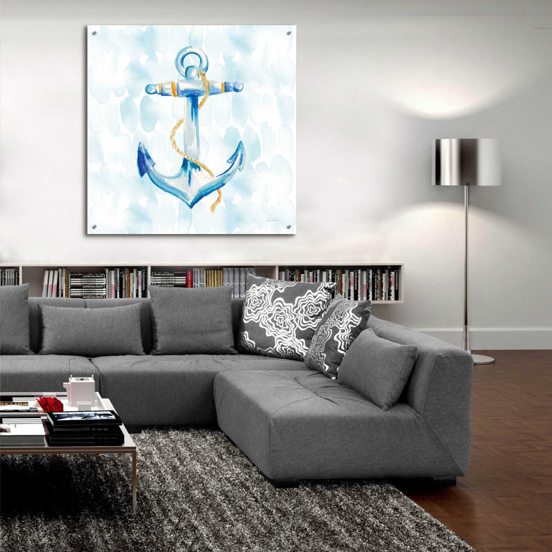" Anchor Dots II " by Sue Schlabach, 36" H x 36" W x 0.2" D