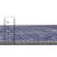 Tapis transitionnel de couleur marine / ivoire-1350808532