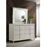 Commode 6 tiroirs avec miroir Manzoor