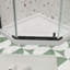 Porte de douche pivotante avec verre trempé de 1/4 po-114719553