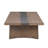 Lyra Rectangular Coffee Table with Two Ottomans