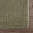 Lina Solid Boho Neutral Machine Washable Dark Green Area Rug-614911206-615701462