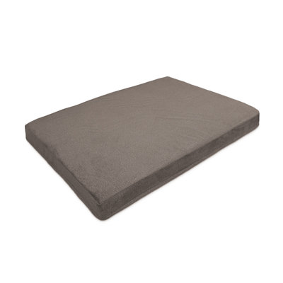 Matelas de futon double en mousse à mémoire de forme avec housse amovible et lavable - fermeture à glissière robuste, coussin de canapé-lit épais et pliable pour chambre d'amis, appartement, dortoir (cadre non inclus)