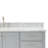 Flynt 67'' Single Bathroom Vanity with Carrara Marble Top-90865069