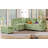 82.67"Convertible Sofa Bed Sectional Sofa Sleeper L-Shaped Sofa With A Storage Ottoman-48823380