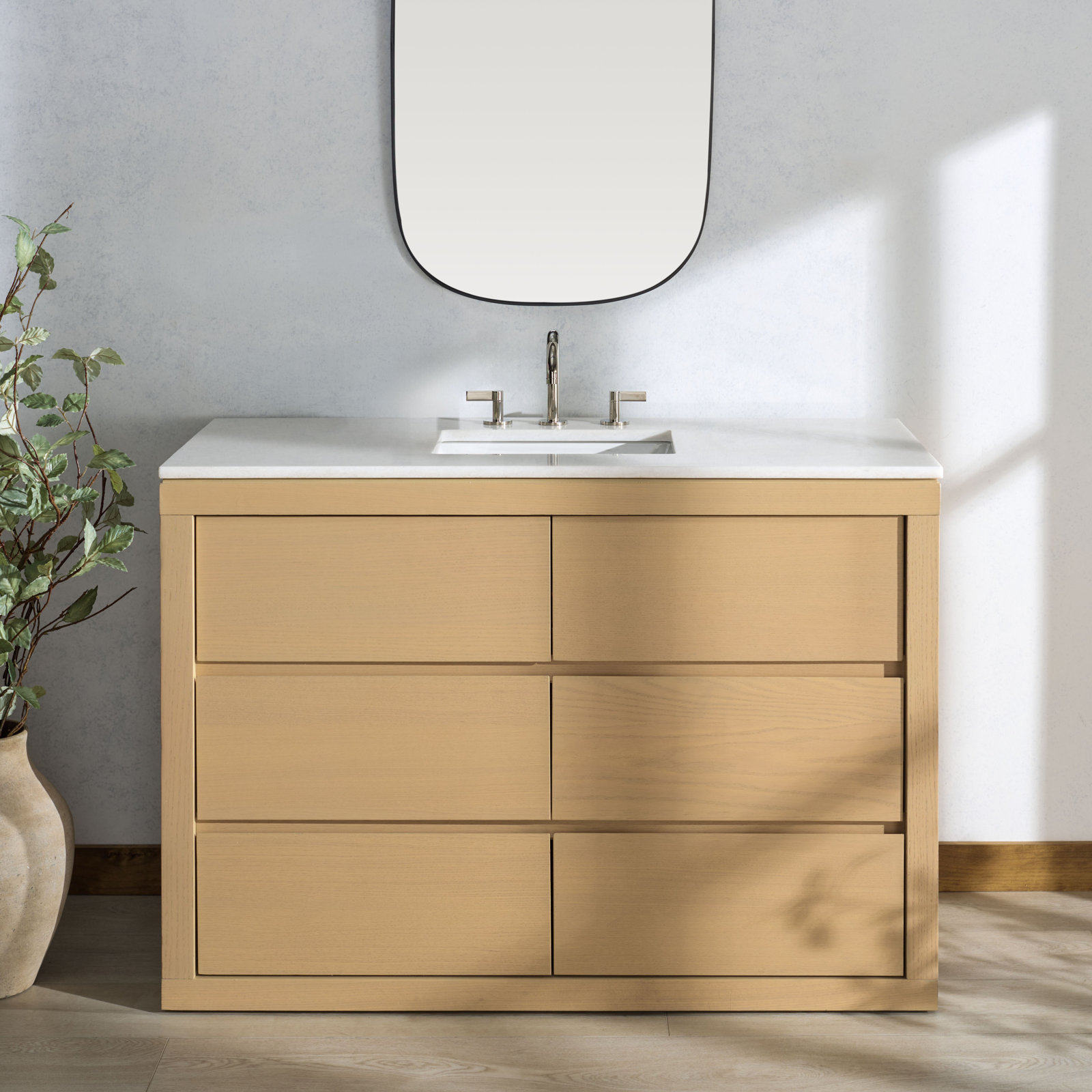 Covina Single Bathroom Vanity, 48"
