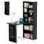 Bureau pliant avec prises, bureau d'écriture convertible pour petits espaces-60393290