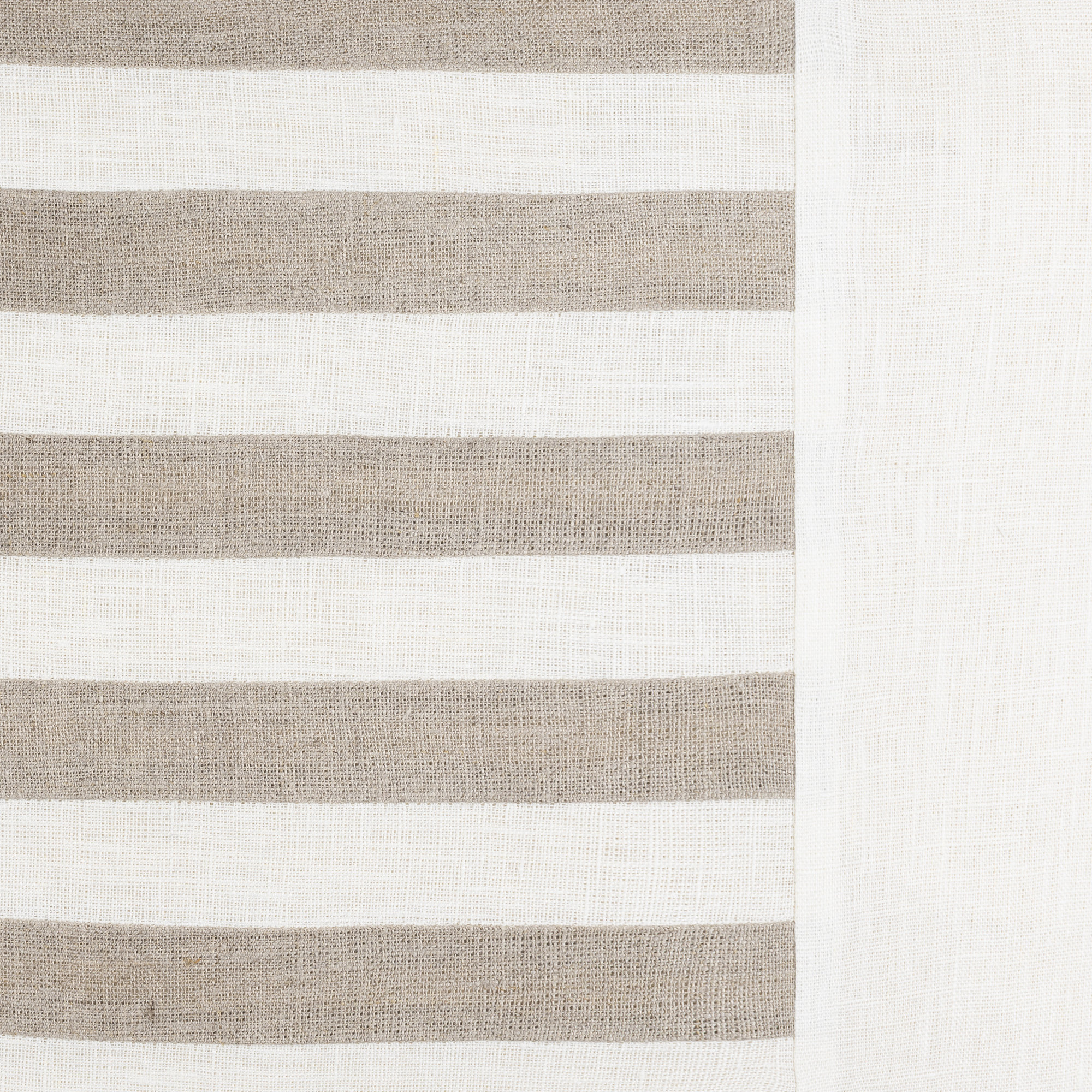 Hegg Striped Linen Throw Pillow, Down, 20" x 20"