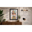 Crowned Fox Boho - Framed Print-614868599-614868597