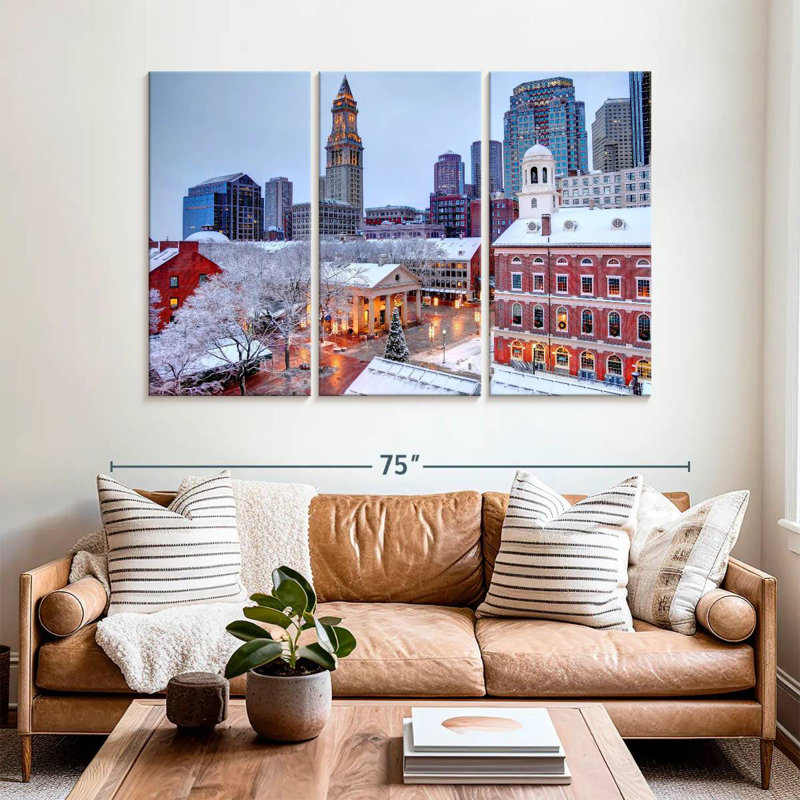 Nicci Boston Wintertime, H 42 po x l 65 po