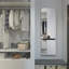 Gropius Modern Entryway Mirror with Shelf