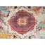 Hand-Knotted High-Quality Beige, Red, and Blue Area Rug
