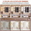 Meuble-lavabo avec miroir et lumières-275096912