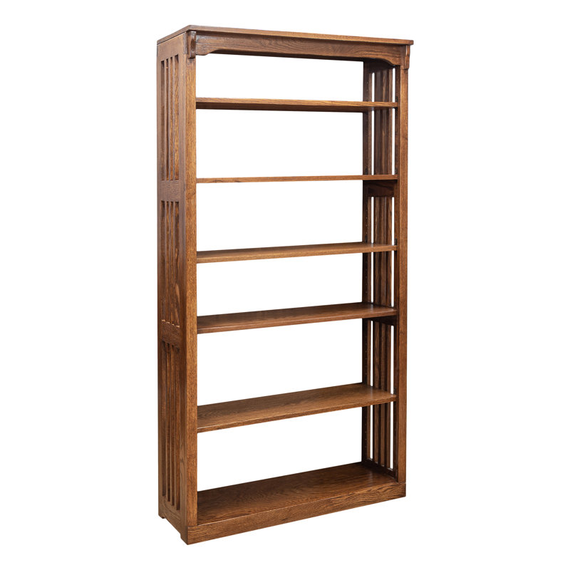 Bibliothèque de mission Stasia 36 "X 30", (6 tablettes) H 72 po x l 30 po x P 14 po