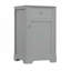 Meuble-lavabo de 20 po avec lavabo, armoire de salle de bain avec porte à fermeture douce, support de rangement et tablette réglable-1870455803