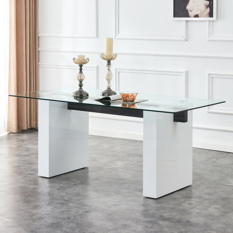 Large modern rectangular table