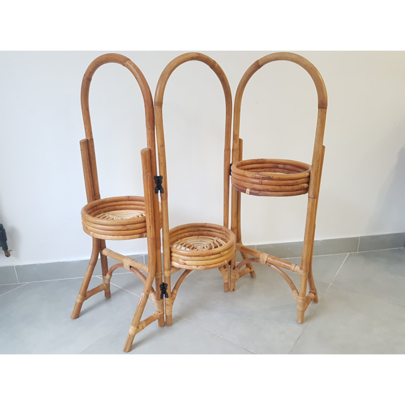 Iorund Rattan Plant Stand 3 Tier