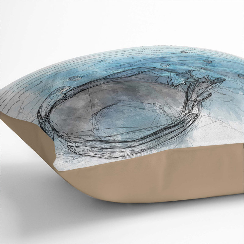 Square Cushion, 40cm H x 40cm W x 15cm D, Stone