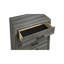 Commode moderne, commode grise