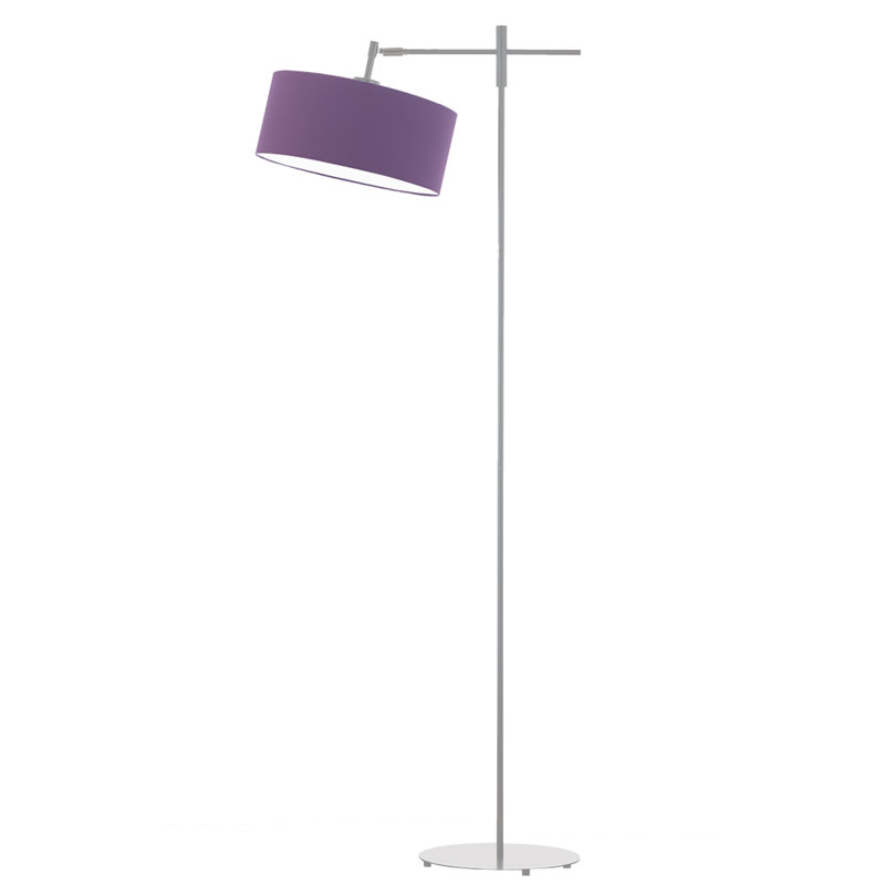 FLOOR LAMP Chileh, Purple, Grey