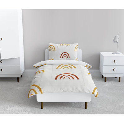 Plain Bows Decorative Lightweight Comforter Set