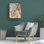 Art mural sur toile tendue - Amy Tieman «Gentle Drift», décoration murale pour le salon, la chambre à coucher ou le bureau - 24 x 32