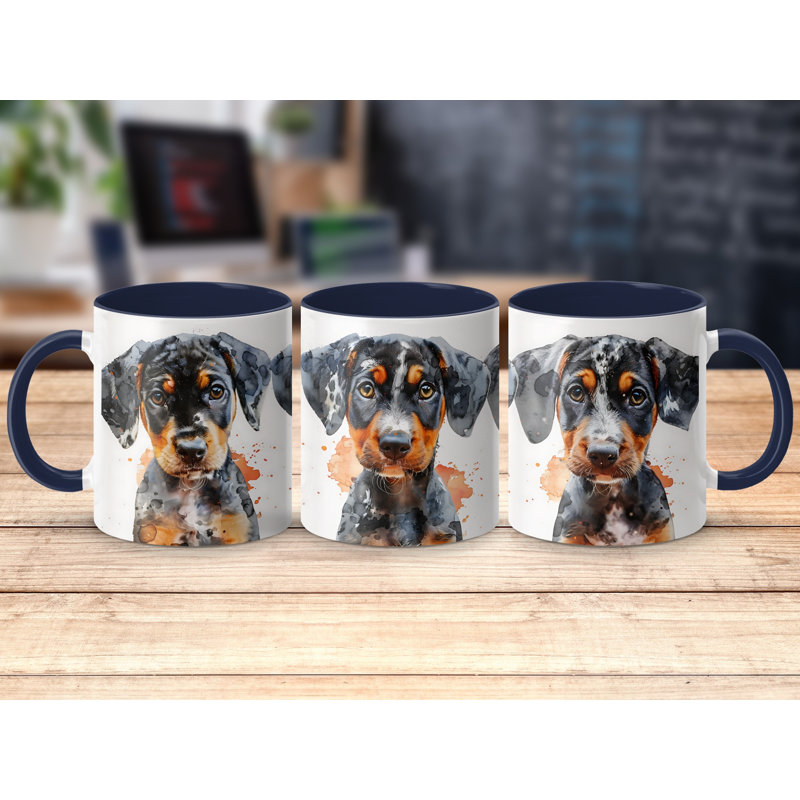 Mug, 3, Navy