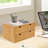 Bascobel Bamboo Desk Organizer with 4 Drawers