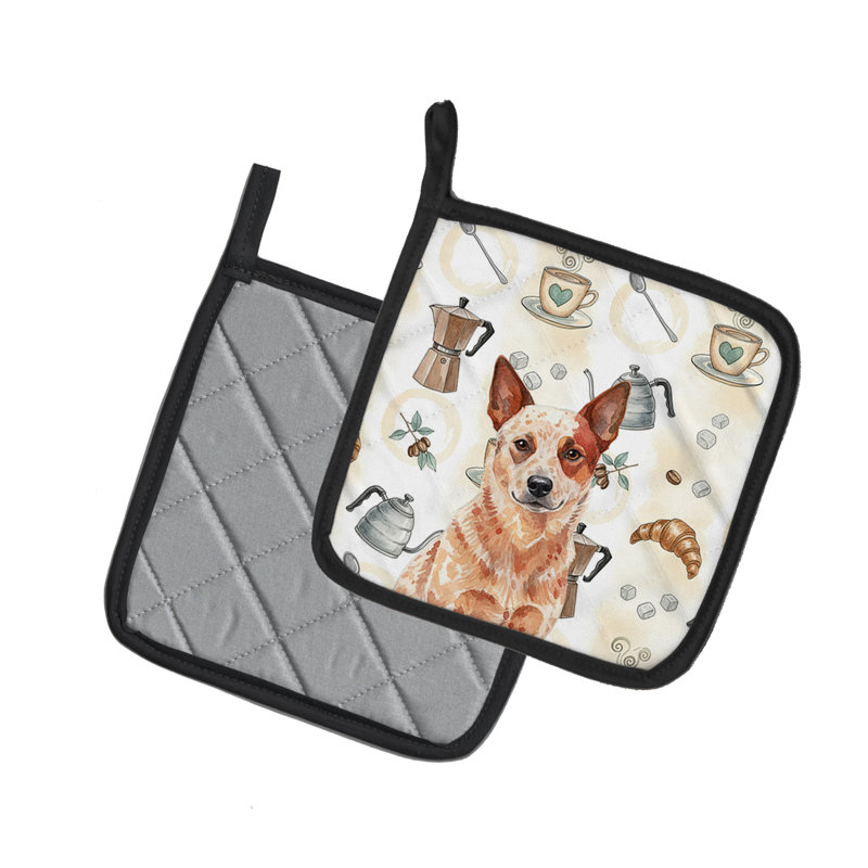 Paire de supports à casseroles Red Heeler
