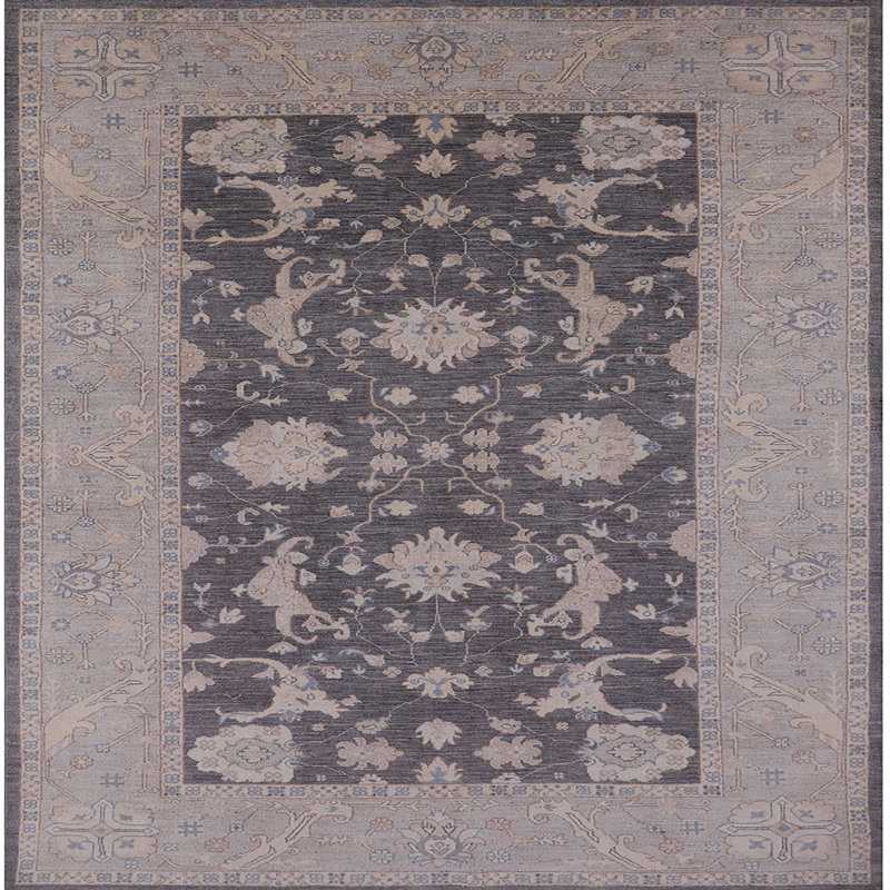 Oriental Indoor Rug, Square 7'