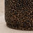 18.5" Leopard Print Upholstered Swivel Vanity Stool