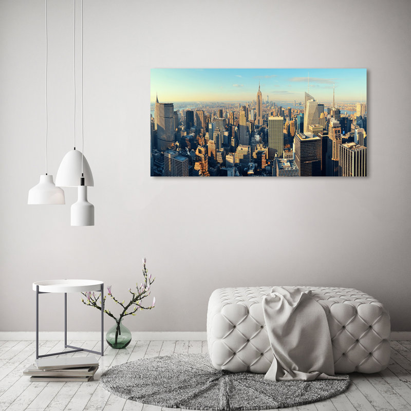 Skyscrapers - Wrapped Canvas Print