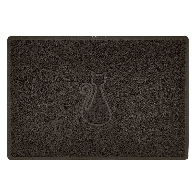 Non-Slip Indoor / Outdoor Doormat, 1.2cm H x 60cm W x 90cm L, Brown