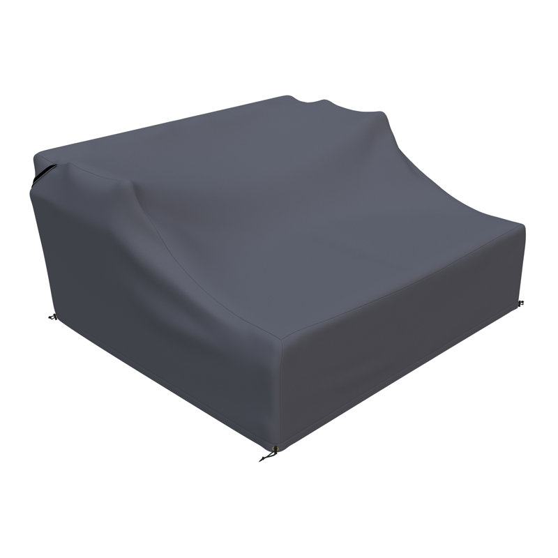 Outdoor 52'' Wide Straight Wicker Patio Daybed Cover