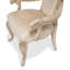 Platine De Royale Champagne Upholstered Arm Chair-271741696