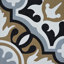 Baha 8" x 8" Cement/Marble Mosaic Wall & Floor Tile-1499699998