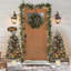 3Ft Christmas Tree Pre-Lit Artificial Christmas Tree With Snowflake Base