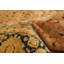 Tapis zone en laine beige/vert 6 pi x 8 pi 10 po one-of-kind à la main-noué la 2010 tabriz Iohanna