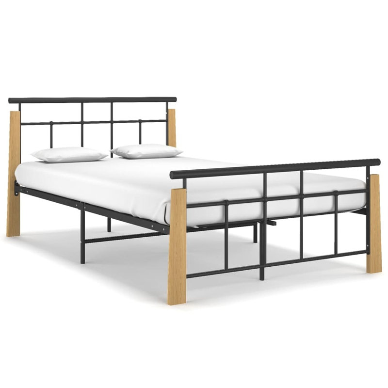 Jarman Metal Bed, Gold, 90 x 200cm