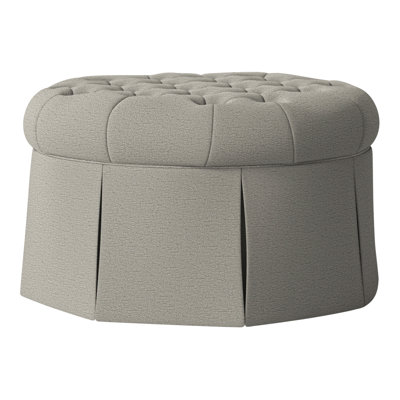 Alma Round Ottoman
