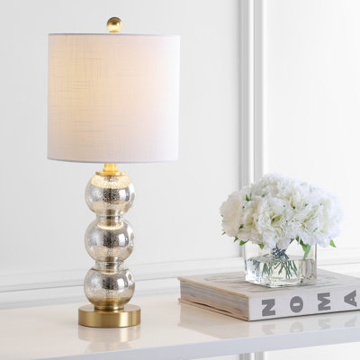 Chewning Glass Standard Table Lamp