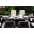 6 - Person Patio Dining Set Umbrella Hole Included Rectangular Table with Cushions Included