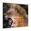Roaring Lion of Judah 1 Piece Wrapped Canvas Wall Art-1362741068