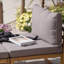 Rimasha Wooden Garden Set with 2 Seater Sofa - 2 Chairs with Coffee Table-1098809559