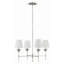 Iron 4-Light Chandelier-88374745
