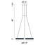 Luminaire suspendu DEL Admiral - 29 po, finition noir mat
