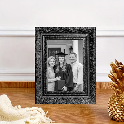 5" x 7" Black 1PC Desk Picture Frame for Entryway Decor