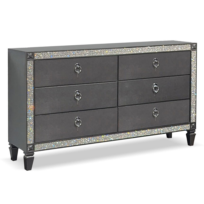 Commode 6 tiroirs Mukadder