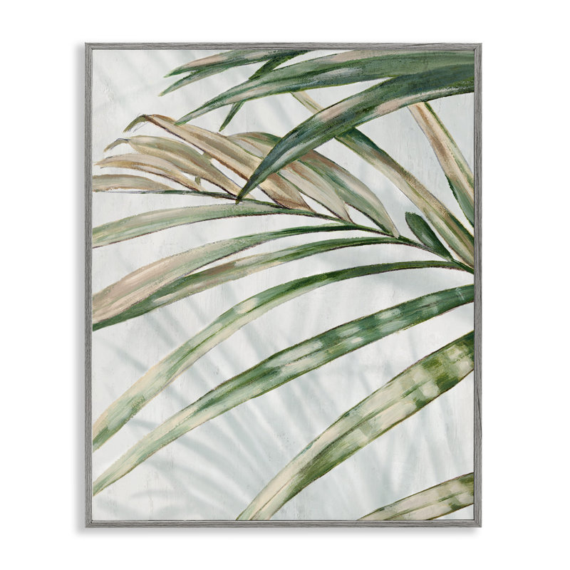 «Frond Impression Leaves», estampe numérique, design par Alex Black, Estampe numérique Farmhouse, H 30 po x l 24 po